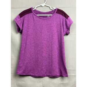 Champion Girls Purple Athletic Shirt, Size M (7/8)